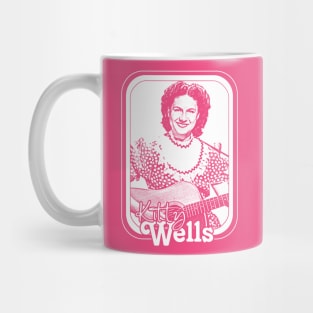 Kitty Wells / Retro Style Country Artist Fan Design Mug